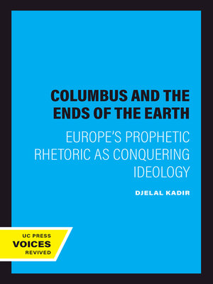 cover image of Columbus and the Ends of the Earth